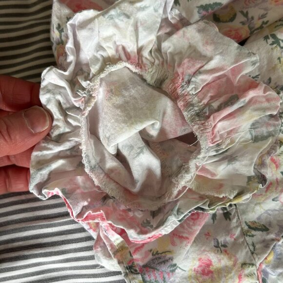 Laura Ashley x BATSHEVA Grace Blouse,  cotton button-down, prairie core, floral - Picture 6 of 7